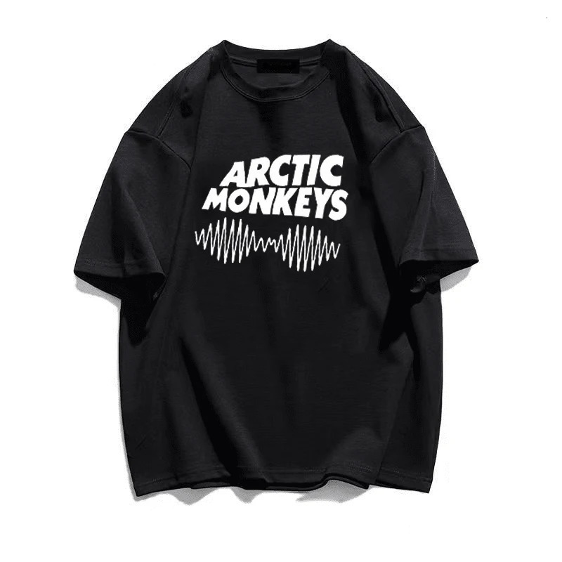 Arctic Monkeys Clothes T Shirt Male Manga Casual Y2k White T Shirt T Shirt Clothes Manga 240327