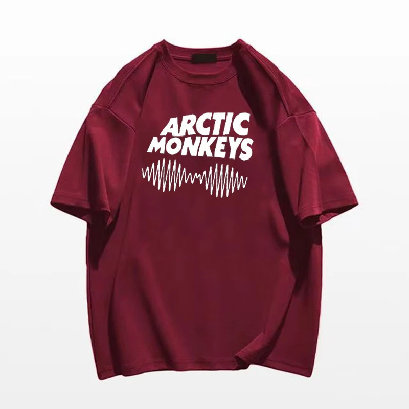 Arctic Monkeys Clothes T Shirt Male Manga Casual Y2k White T Shirt T Shirt Clothes Manga 240327
