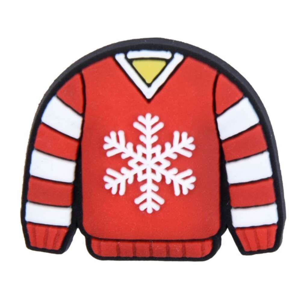 Ugly Christmas Sweater Silicone focal beads pvc clog charms shoes decoration