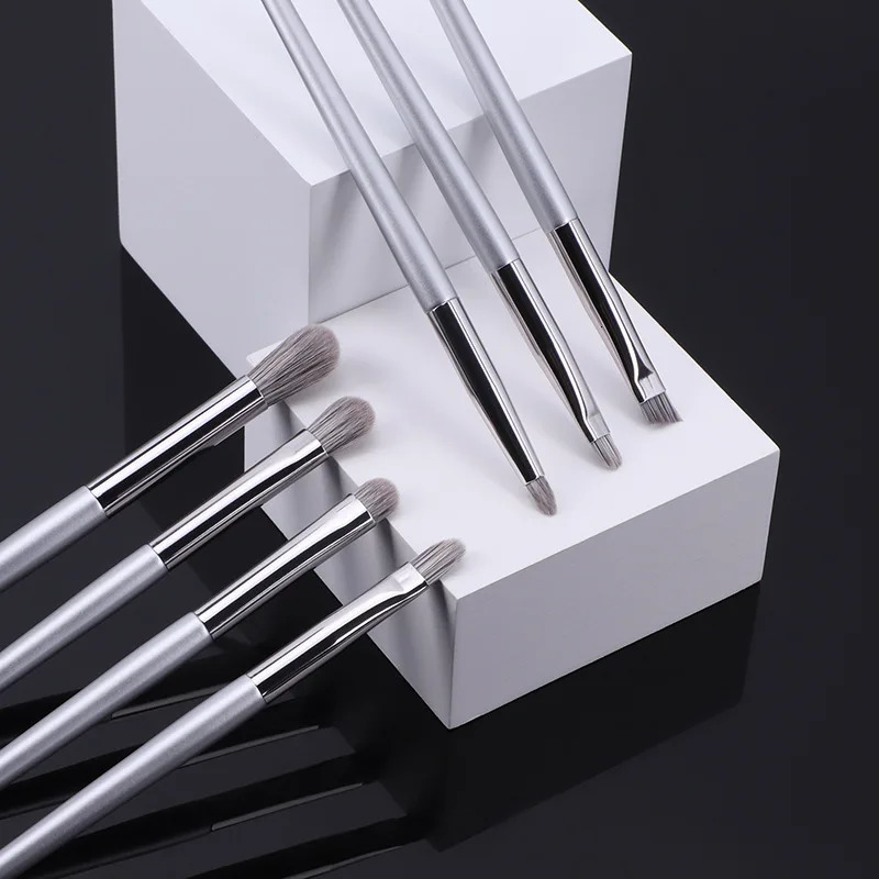 KLINA 12PCS Makeup Brushes Kit Professional Natural Goat Hair Foundation Powder Contour Eyeshadow Lip Make Up Tools For Women 240315