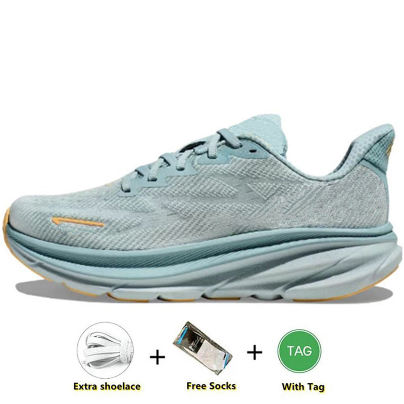 Designer Running shoes bondi 8 Clifton 9 sneakers Black White Bule men women sneaker Challenger Anthracite hiking shoe breathable outdoor Sports Train