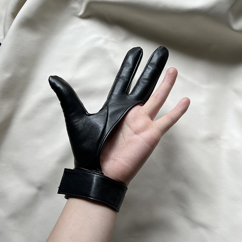 Men's And Women's Gloves Unisex Leather Gloves Lambskin Leather Gloves No Lining Single Leather Gloves Anime gloves with three fingers Comic