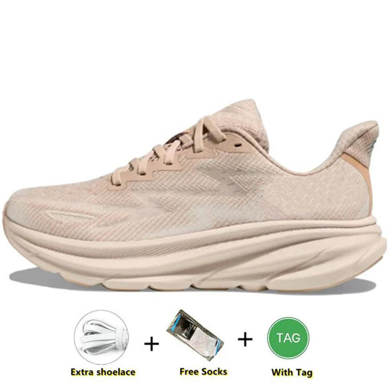 Designer Running shoes bondi 8 Clifton 9 sneakers Black White Bule men women sneaker Challenger Anthracite hiking shoe breathable outdoor Sports Train