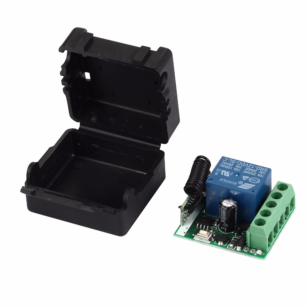 GERMA 433Mhz Universal Wireless Remote Control Switch DC 12V 1CH relay Receiver Module RF Transmitter 433 Mhz Remote Controls