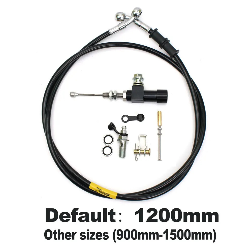 Motorcycle Hydraulic Clutch Kit Brake Master Cylinder Oil Hose Levers For Dirt Bike 240318