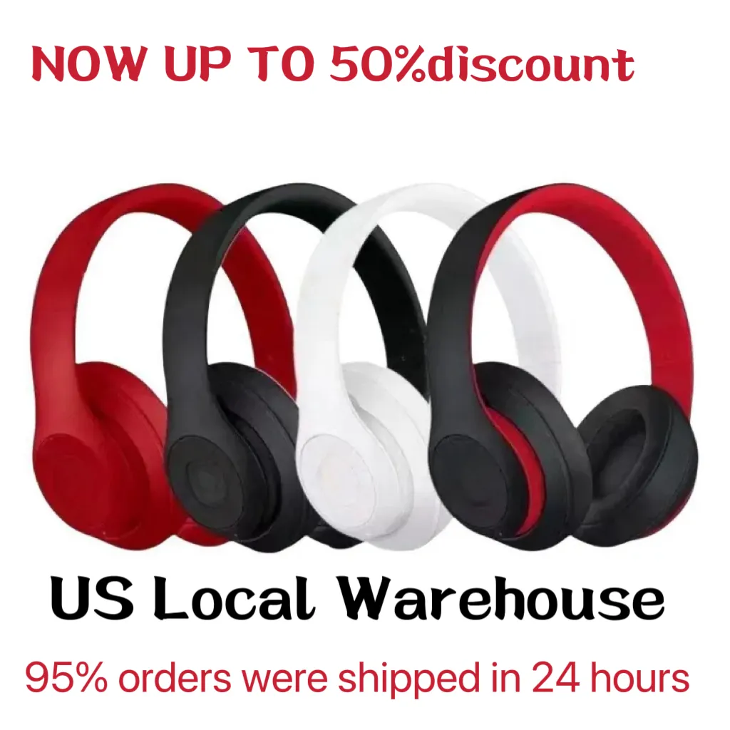 ST3.0 wireless headphones stereo beat head phones bluetooth headsets Bluetooth Local Warehouse earphone Noise cancelling headset Mic Gamer Folding motion aimall