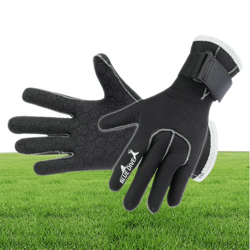 3mm Neoprene Scuba Dive Gloves Swimming Snorkeling Equipment Antiscratch Nonslip Keep Warm Wetsuit Winter Swimming Glove