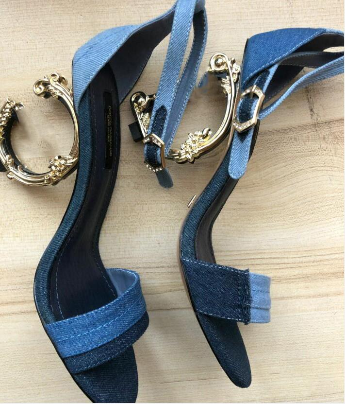 Luxury Brands Women Patent Leather designer shoes Sandals Shoes Pop Heel Gold-plated Carbon Nude Black Red Pumps Lady Gladiator Sandalias Red Bottoms With Box