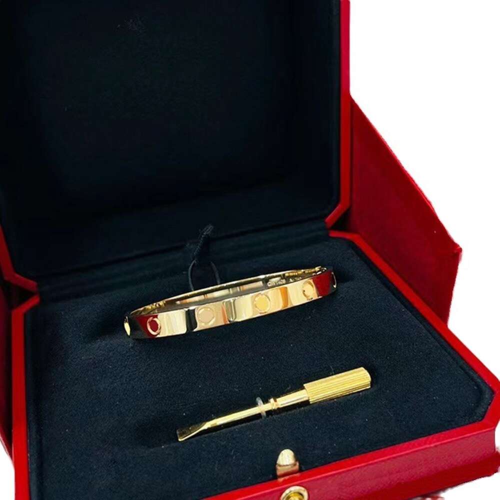 Kia Fifth Generation Screwdriver Fashion Light Titanium Steel Net Red Rose Gold Non Fading Bracelet Children
