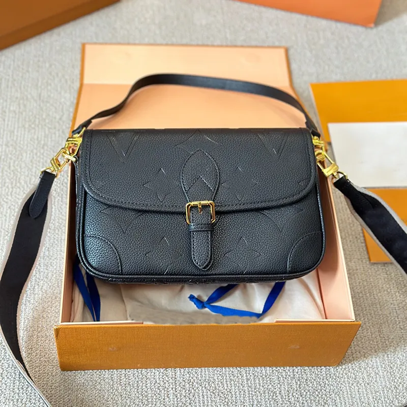 High Quality women handbag messenger bags Designer shoulder bags luxurys bag embossing flower pochette genuine leather metis elegant crossbody bag