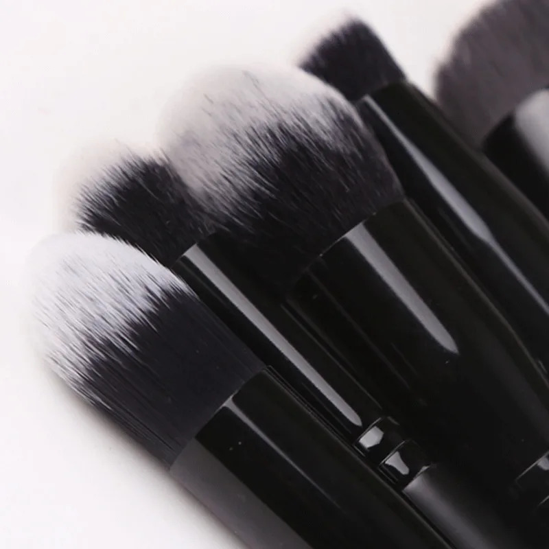 ZOREYA Black Makeup Brushes Set Eye Face Cosmetic Foundation Powder Blush Eyeshadow Kabuki Blending Make up Brush Beauty Tool 240315