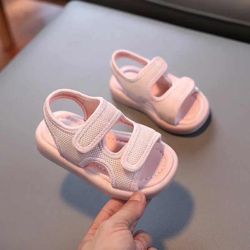 Childrens Shoes Boy Fashion Breathable Baby Sandals Summer New White Cool Slippers Sandals z250708D5VU