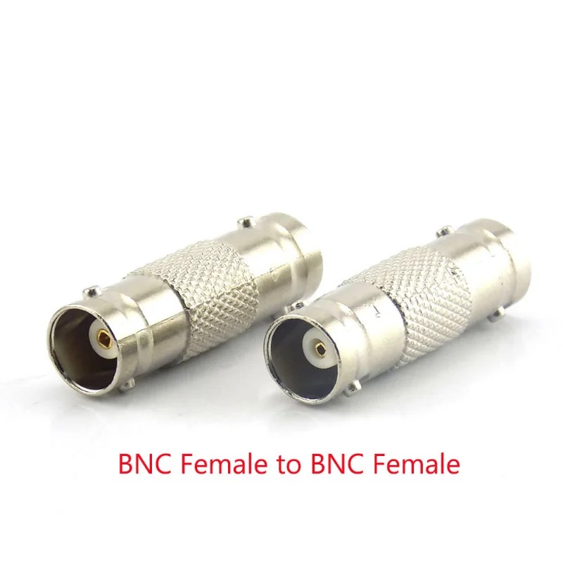 2024 New 2/5/10Pcs BNC Connector Female to Female BNC Male to Male RCA Female BNC female to RCA Male Adapter for System Video CCTV Camera