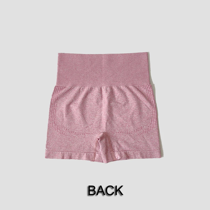 Seamless Womens Shorts Yoga Fitness High Waist Workout Shorts Sport Gym Leggings Slim Tummy Control Athletic Shorts 240328