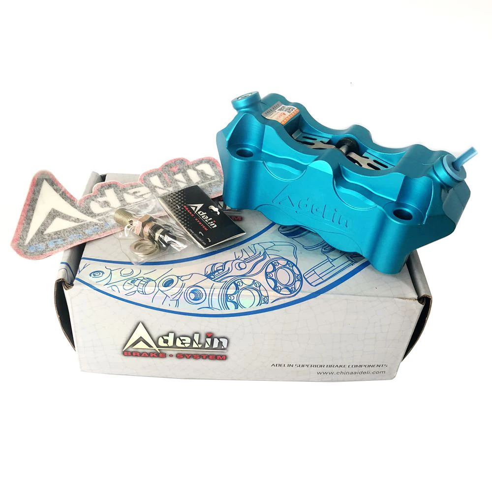 Motorcycle ADELIN ADL12 100mm Radial Mount Caliper 32mm4 Piston For scooter dirt bike modification 240318