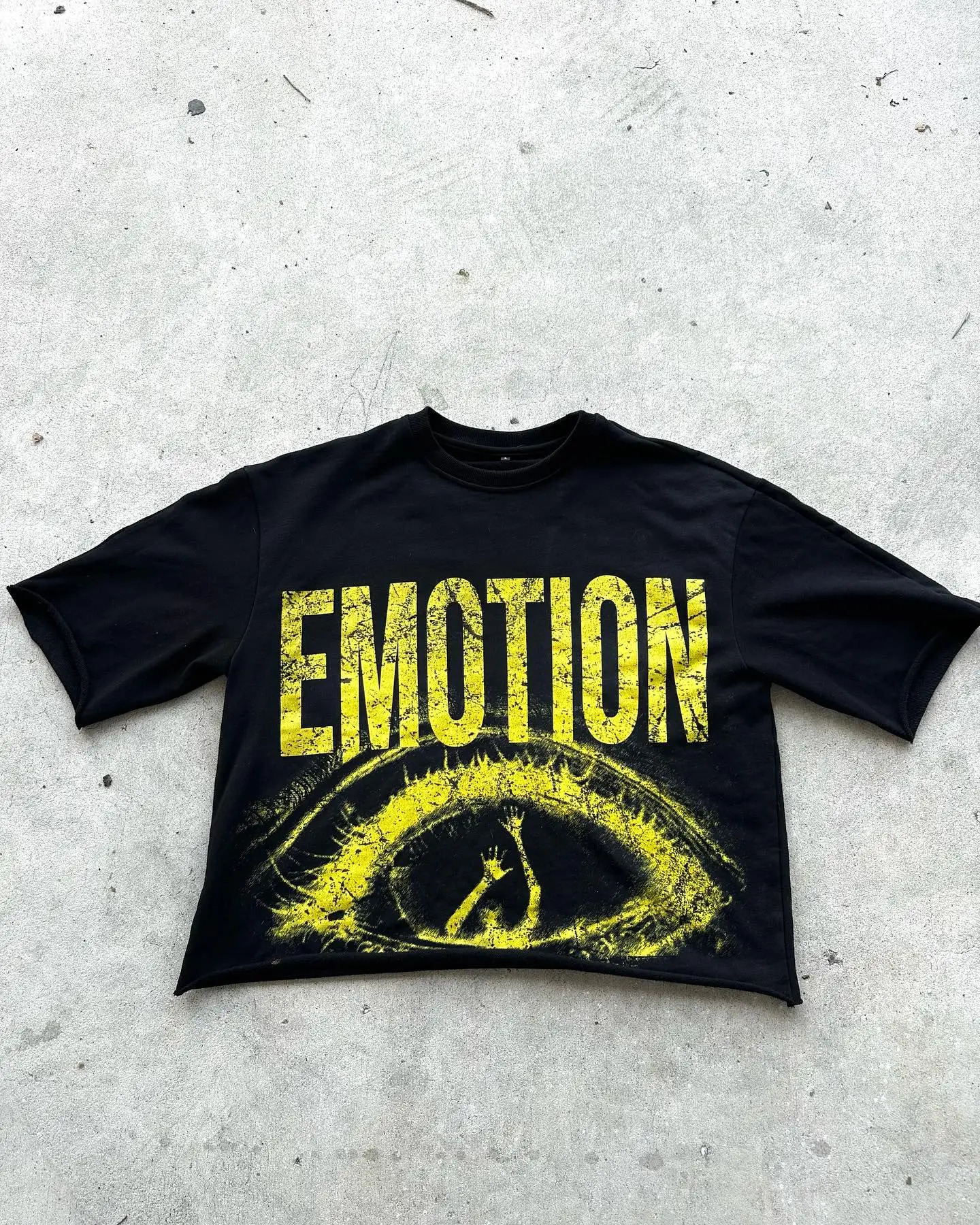 oversized graphic t shirts men retro y2k top Harajuku punk t shirt loose hip hop letter print short sleeve streetwear 240321