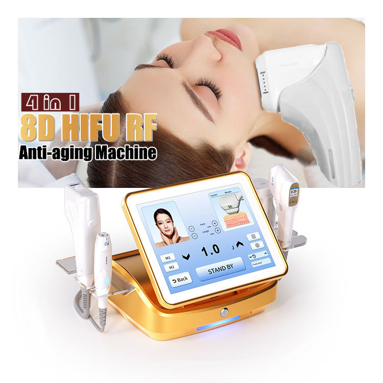 Factory OEM Skin Tightening Hifu Machine Portable 7D 9D 12D 4d Focused Ultrasound System Weight Loss Fat Burning Body Slimming Ice Hifu Machine