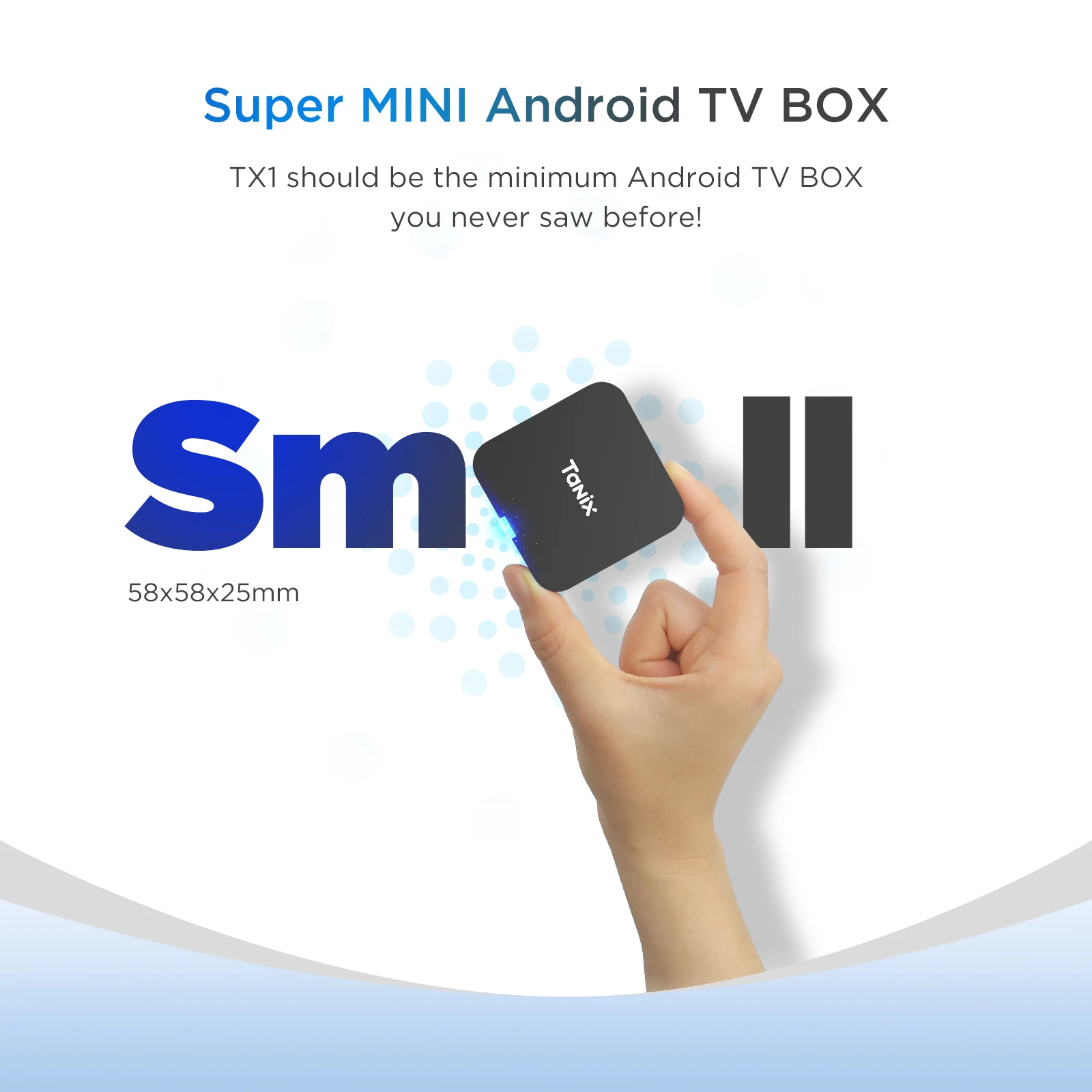 TANIX TX1 Smart TV BOX Android10.0 Allwinner H313 2GB 16GB 1GB 8GB 2.4G Wifi 4K HD Media Player Set Top Box