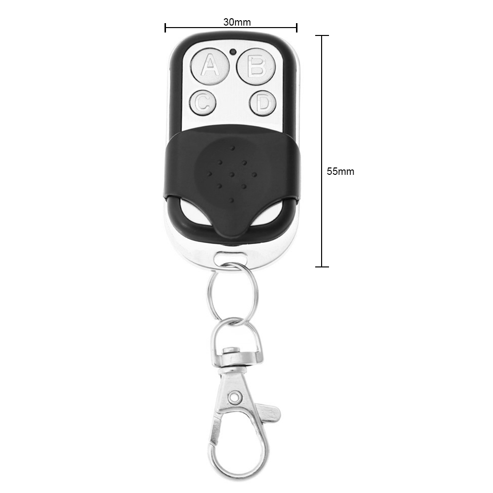 5/10PC 433MHz Remote Control 4CH Remote Control Duplicator Car Key Garage Door 2025 Gate Opener Universal Copy new Garage Door Smart Home