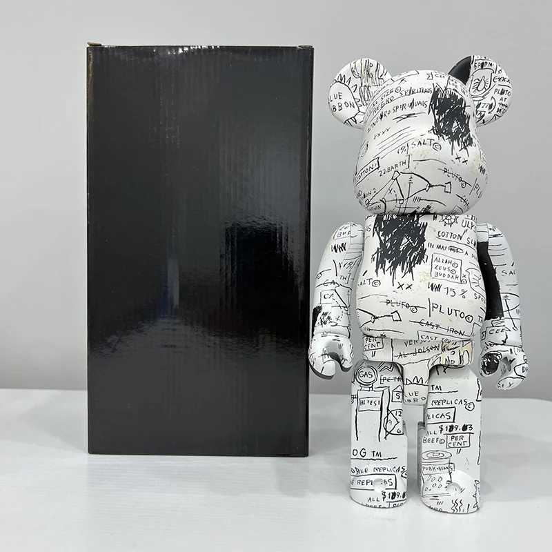 Novelty Items Water Transfer Bear Brick 400% Living Room Decoration Graffiti Popular Art Office Desktop Sculpture or Valentines Day GiftL2403
