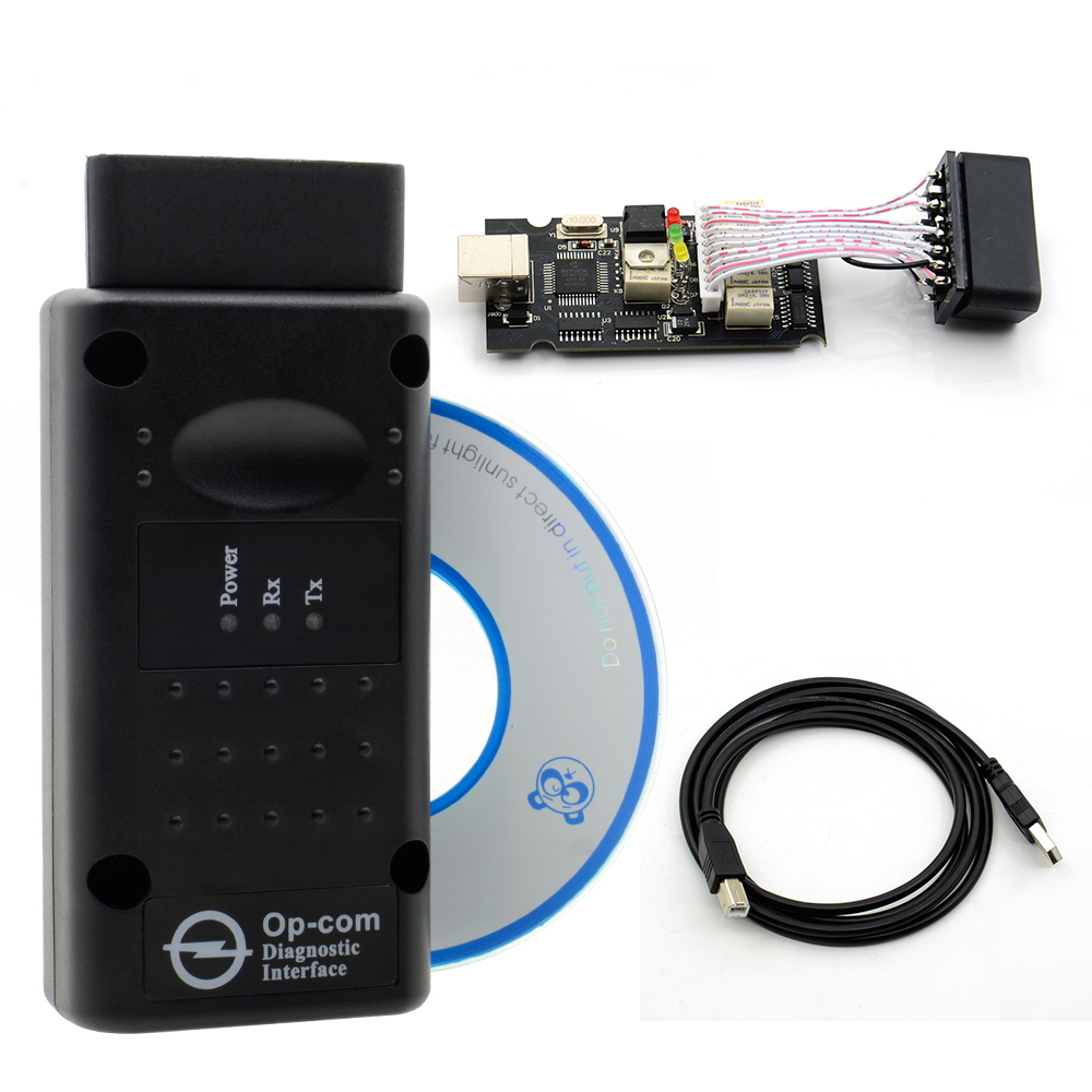 OP COM for Opel V1.99 OBD2 OP-COM Car Diagnostic Scanner Real PIC18f458 OPCOM for OpeL Flash Firmware