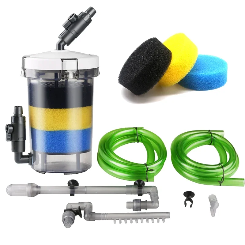 sunsun aquarium filter 2025 ultra-quiet external new aquarium filter bucket 110V-220V / 6W / HW-602 / HW-603 / HW-602B / HW-603B
