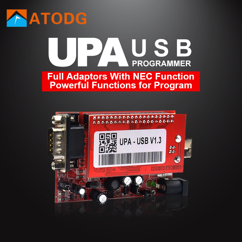 UPA USB Programmer V1.3 with full adapters 2025 ECU Chip Tunning OBD2 Main Unit UPA-USB 1.3 UPA USB new V1.3 Diagnostic Tool