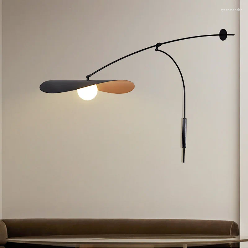 Lamps Wall Lantern Sconces Light Gooseneck Long Bedroom Lights Decoration For Reading Glass s