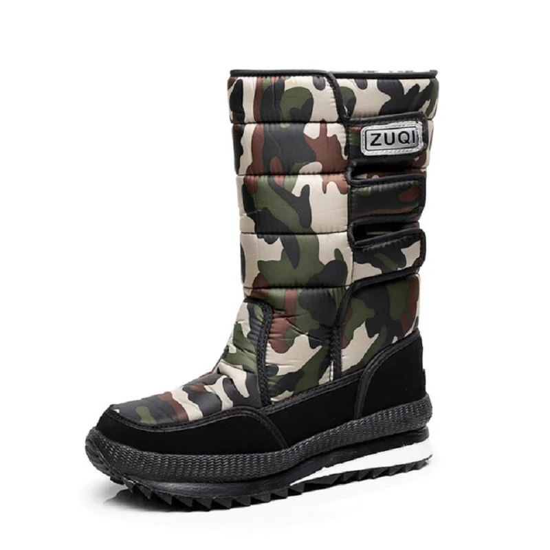 Women Boots Winter Shoes Platform Men Snow Boots Woman Plush Warm Female High Boots Plus Size Ladies Shoes Casual Waterproof