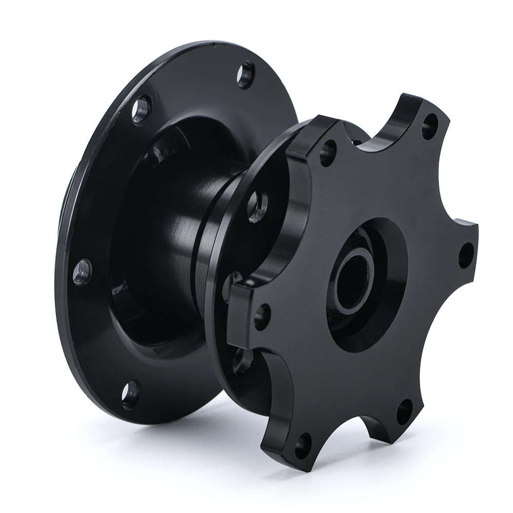 PQY - 2025 Universal Steering Wheel Quick Release Hub Kit Wheel Hub Adapter For 6 hole Steering Wheel new Hub PQY3859