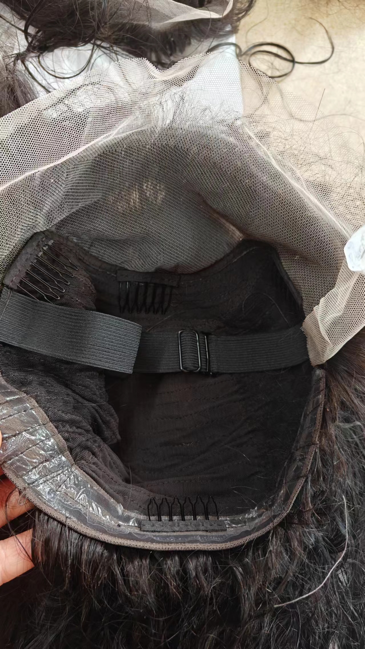 6x6 HD invisible Lace Closure Wigs human hair 4C Kinky Curly Edges Hairline Wear and Go Glueless Wig Kinky Straight Lace Front Wigs perruque bob 20 in