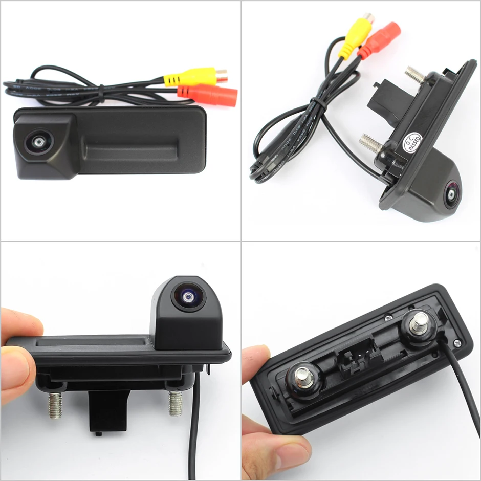 GreenYi 170° 1080P Vehicle Rear View Camera for VW Skoda Octavia A5 A7 3 Superb Rapid Yeti Fabia 2 Roomster Audi A1 A3 A4 Car