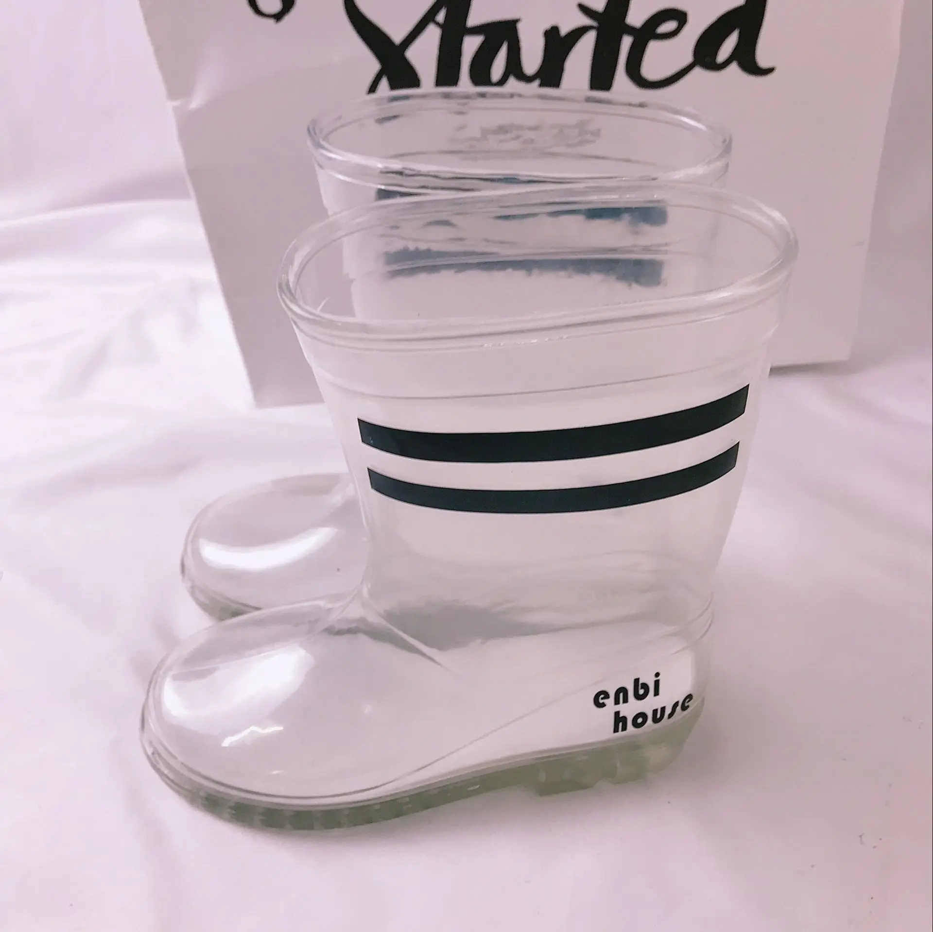 Kids Boy Girl Rain Boots Spring Baby 2025 new Girls Transparent rubber Rainboots Children Rubber Shoes Toddler Boys Jelly shoes