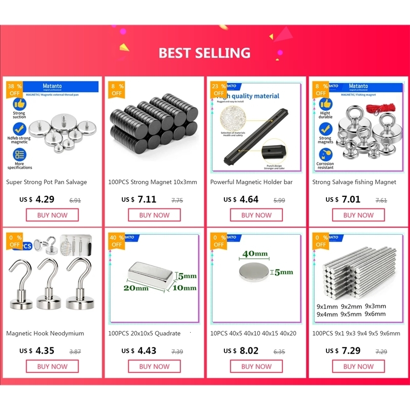 100PCS Strong Magnet 10xm Round Black Fridge Ferrite Permanent Ser Magnets Hardware Magnetic 240318