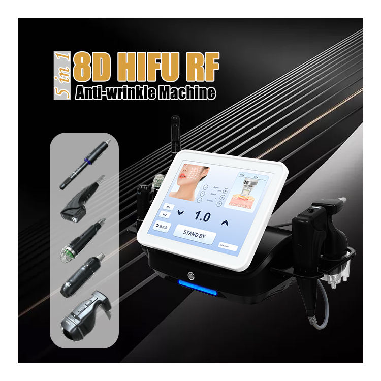 8D Hifu Liposonic Microneedling Wrinkle Removal 7d HIFU Fat Dissolving Body Slimming Skin Tightening RF V Line Face Lifting 12 Lines For Beauty Center