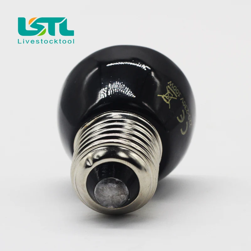 Pet Heating Light Bulb 25W 50W 75W 100W Mini Infrared Ceramic Emitter Heat Light Lamp Bulb For Reptile Pet Brooder 200VD20