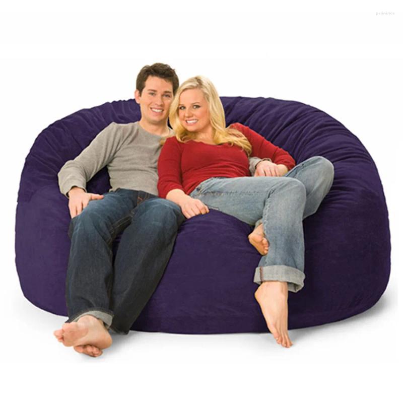 Bean Bag Sofa - Soft Plush Fabric, Large Unfilled Jumbo Beag Cover for Adults and Kids, Living Room Dorm Decor dh911125171
