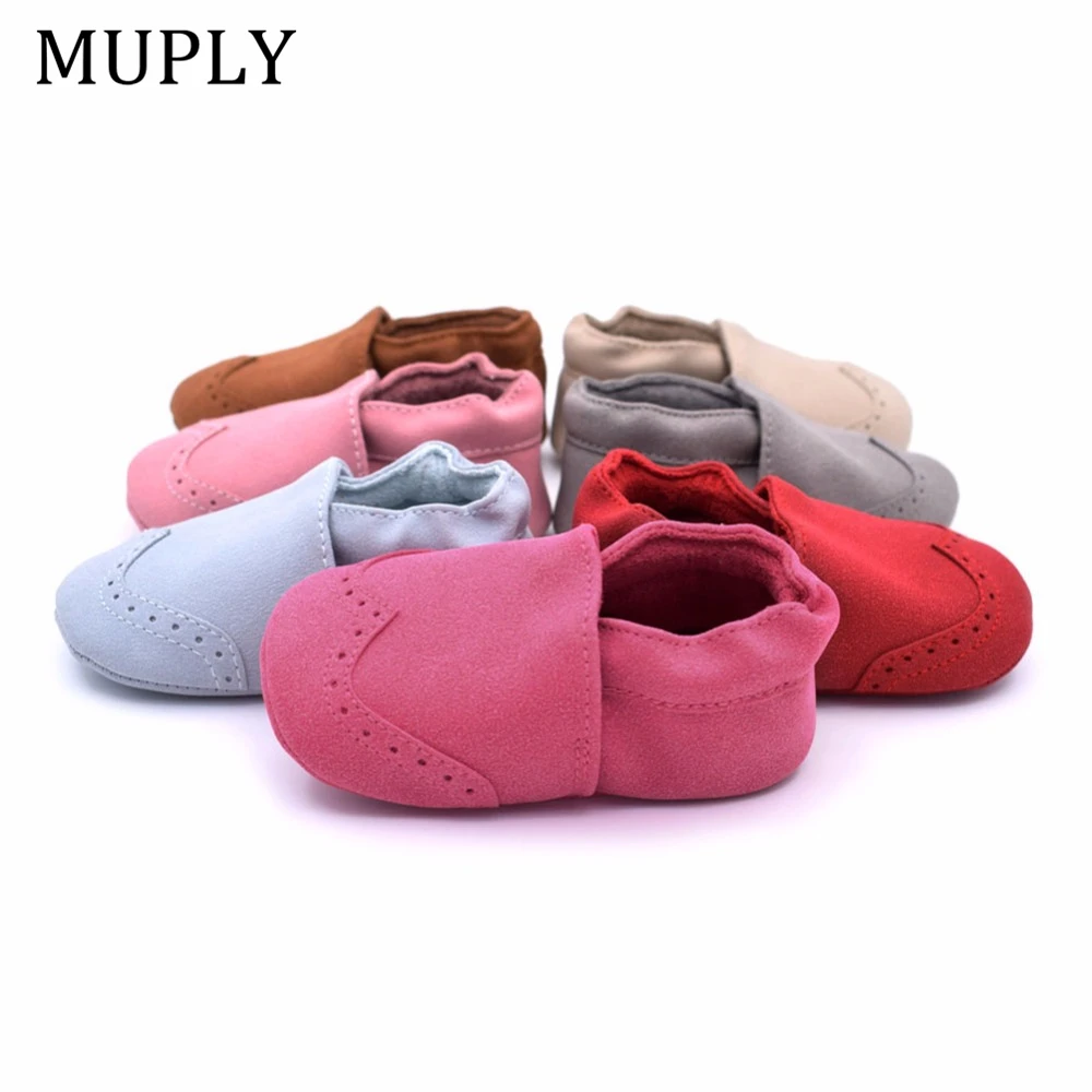 Nubuck Leather Baby Shoes 2025 Infant Toddler Baby Girl new Boy Soft Sole First Walker Baby Moccasins High Quality Kid's Shoes For 0-18M