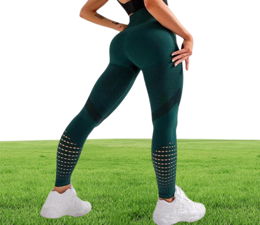 Seamless Leggings Women Stretchy Tight Push Up Sports Pants Tummy Control Yoga Pants Sport Fitness Gym Leggings268T