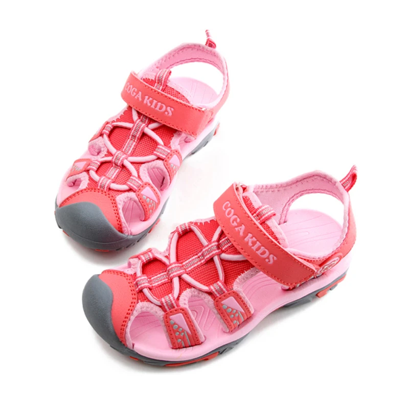 ULKNN 2023 Kids Sandals Girls Leather Summer Shoes For Boys Sandal Beach Children Shoe Cut-out Quick-Dry Breathable Water Sandal z250513