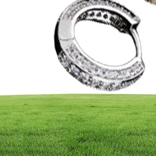 Fashion Hip Hop Earrings Hip Hop Gold Silver Bling CZ Diamond Hoops Earrings for Men Women Nice Gift