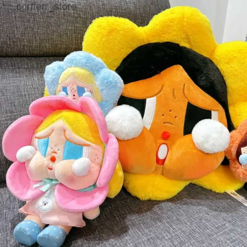 Stuffed Plush Animals Crybaby Sadness Club Series Pillow Yellow Pink Plush Gift Surrounding Plush Doll Cute Toy Gift For Friends240327