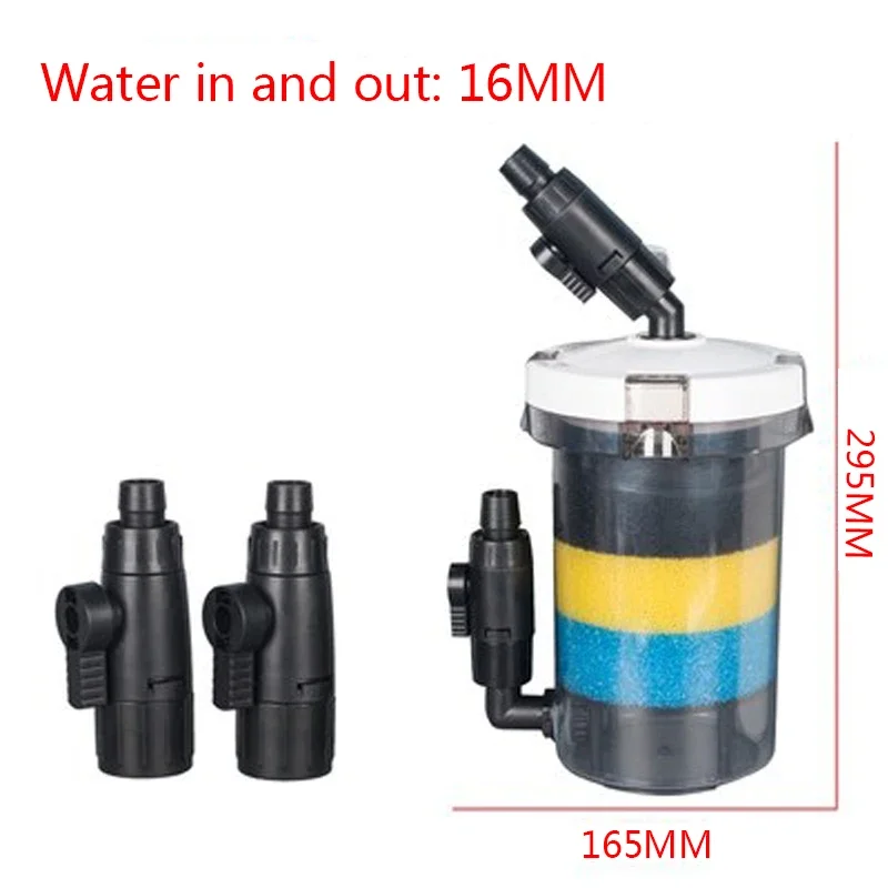 sunsun aquarium filter 2025 ultra-quiet external new aquarium filter bucket 110V-220V / 6W / HW-602 / HW-603 / HW-602B / HW-603B