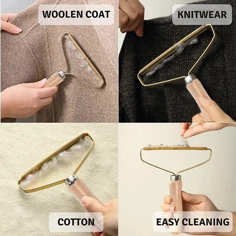 New Portable Pet Hair Remover Brush Manual Lint Roller sweaters Sofa Clothes for For Animals Dogs Cats Scrapers cleaning tools 033