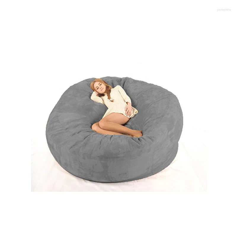 Bean Bag Sofa - Soft Plush Fabric, Large Unfilled Jumbo Beag Cover for Adults and Kids, Living Room Dorm Decor dh911125171