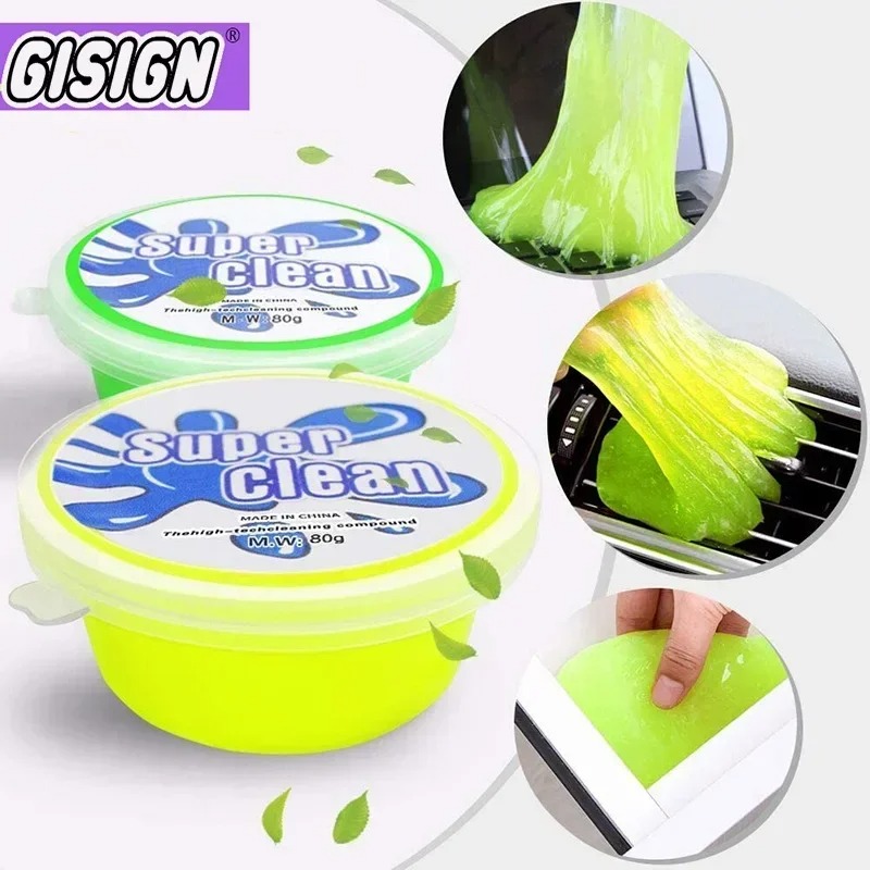 NEW 2024 60ML Super Clean Clay Dust Keyboard Cleaner Slime Toys Cleaning Car Gel Mud Putty Kit USB for Laptop Cleanser Gluefor car gel putty