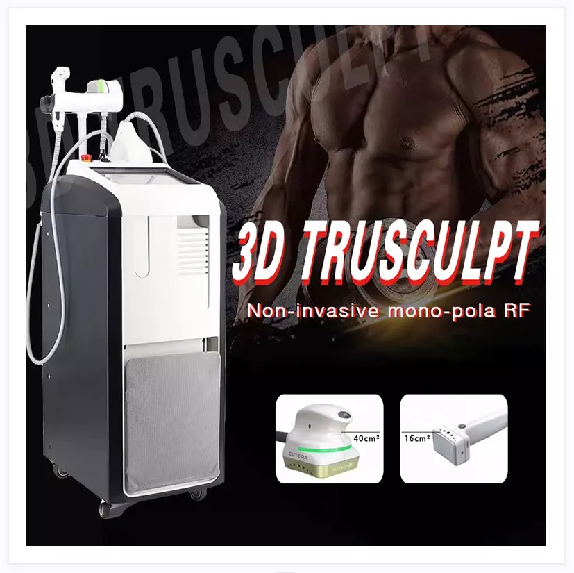 2024 Newest Cellulite Monopolar Fat Reduction Radio Frequency Trusculpt ID 3d body sculpting Slimming Face Lift Skin Tightening RF Machine For Salon