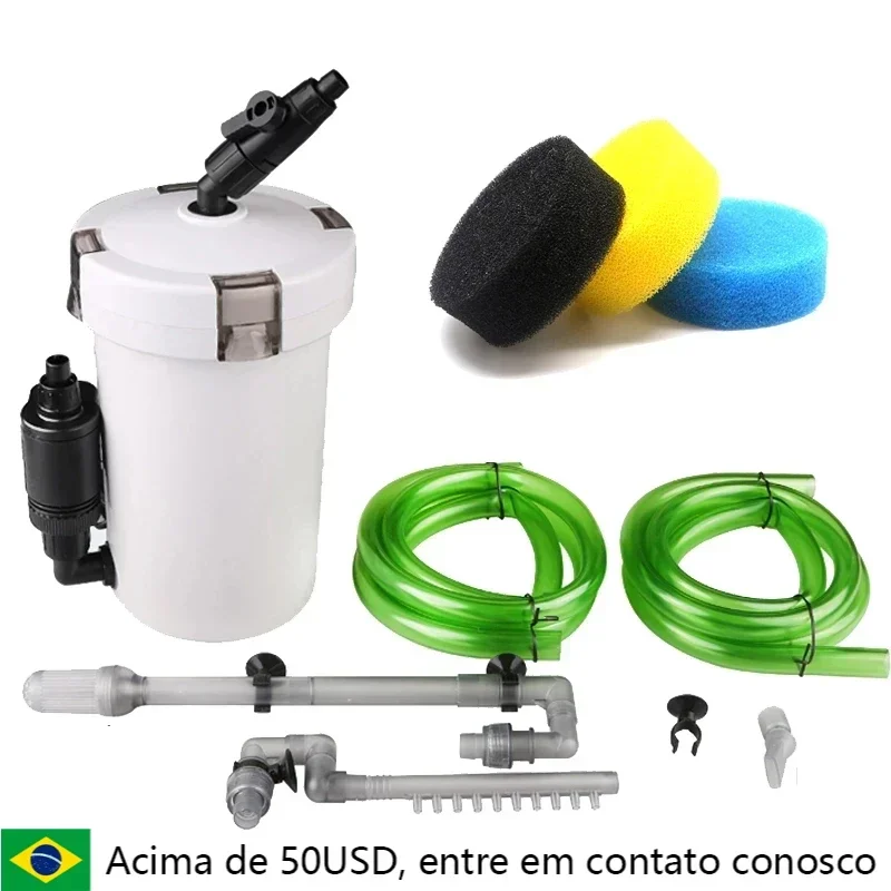 sunsun aquarium filter 2025 ultra-quiet external new aquarium filter bucket 110V-220V / 6W / HW-602 / HW-603 / HW-602B / HW-603B