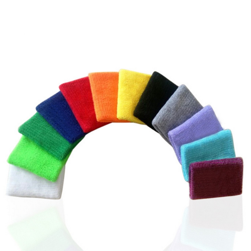 Sport Wristband Sweat Band Wrist Support Hand Brace Wraps Guards for Gym Volleyball Basketball Tennis Running Sweatband