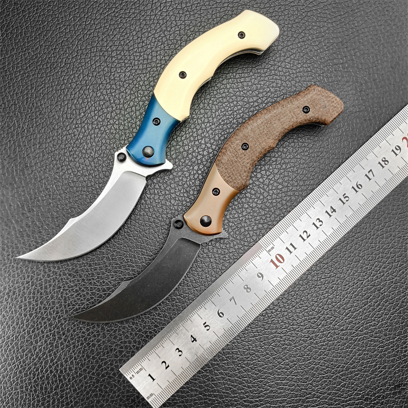 Higher Quality CR 7465Z/7471 Assisted Flipper Folding 8cr13mov Blade G10 / en Handles Portable Outdoor Knife Camping Multi-hunting Tactical Utility To